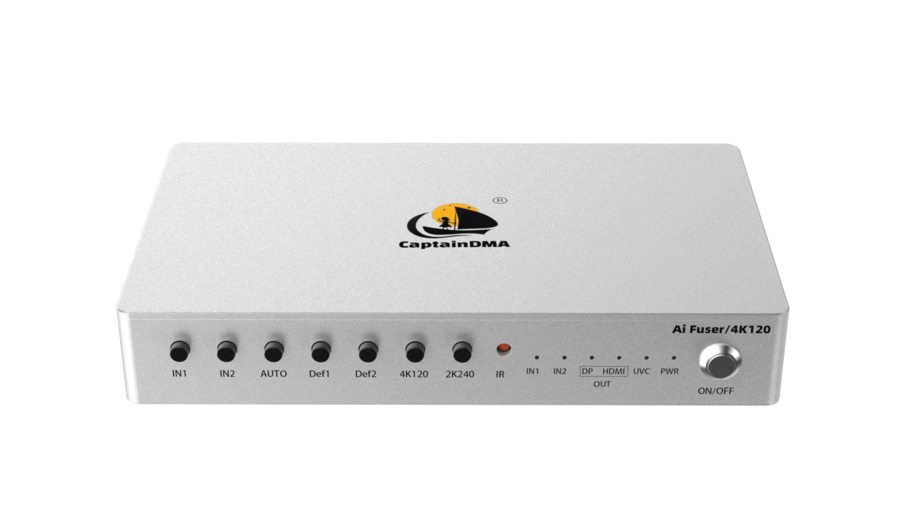 その他 DMA fuser 1k240Hz V5 DMA 6th Fuser Video Overlay Box HDMI/Display Video Processor